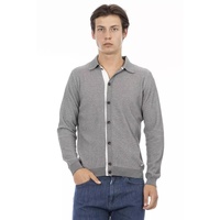 Classic Button Closure Cotton Shirt with Logoed Insert