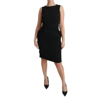 Gorgeous Authentic Dolce &amp; Gabbana Sheath Dress with Logo Details