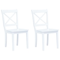 Dining Chairs Solid Rubber Wood