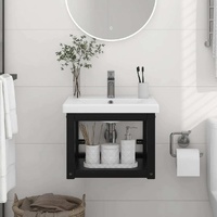 Wall-mounted Bathroom Washbasin Frame Iron