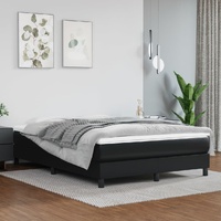 Ashfield Pocket Spring Bed Mattress Black Full Faux Leather