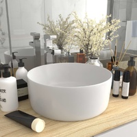 Luxury Wash Basin Round 40x15 cm Ceramic