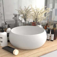 Luxury Wash Basin Round 40x15 cm Ceramic