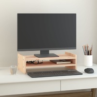 Monitor Stand Solid Wood Pine