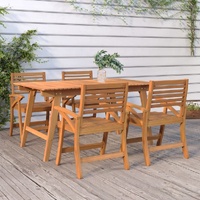 Garden Chairs 58x58x87 cm Solid Wood Acacia