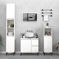 Bathroom Cabinet 30x30x100 cm Engineered Wood