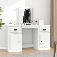 Dressing Table with Mirror 130x50x132.5 cm