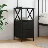 Bedside Cabinet 34x35.5x70 cm Engineered Wood