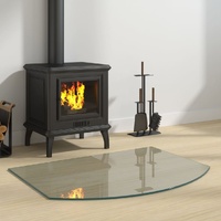 Fireplace Glass Plate