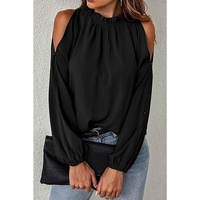 Azura Exchange Bishop Sleeve Blouse