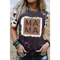 Azura Exchange Leopard Graphic Crew Neck Tee