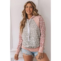 Azura Exchange Leopard Hooded Sweatshirt