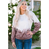 Azura Exchange Gradient Tie Dye Pullover Sweatshirt