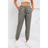 Azura Exchange Pocketed Twill Jogger Pants