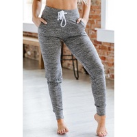 Azura Exchange Soft Gray Joggers with Drawstring Waist and Pockets