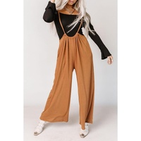 Azura Exchange Wide Leg Suspender Pants