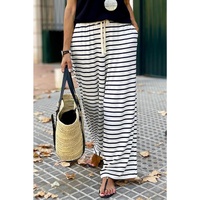 Azura Exchange Striped Wide Leg Pants