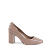 Synthetic Leather Pump with 8 cm Heel