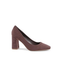 Fabric High-Heel Pump Shoe