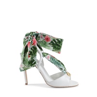 Silk Printed High Heel