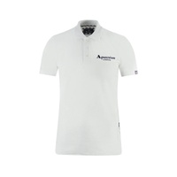 Aquascutum Men's White Cotton Polo Shirt