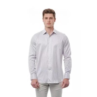 Bagutta Men's White Cotton Shirt