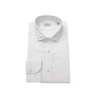 Bagutta Men's White Cotton Shirt