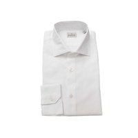 Bagutta Men's White Cotton Shirt