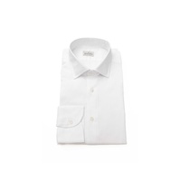 Bagutta Men's White Cotton Shirt