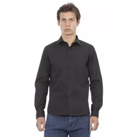 Baldinini Trend Men's Gray Cotton Shirt