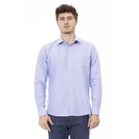 Baldinini Trend Men's Light Blue Cotton Shirt