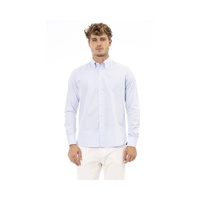 Baldinini Trend Men's Light Blue Cotton Shirt