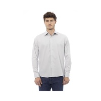 Baldinini Trend Men's Gray Cotton Shirt