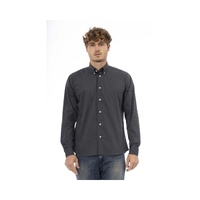 Baldinini Trend Men's Gray Cotton Shirt