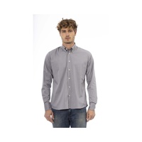 Baldinini Trend Men's Gray Cotton Shirt