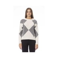 Baldinini Trend Women's Gray Wool Sweater