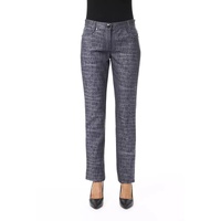 BYBLOS Women's Black Viscose Jeans & Pant