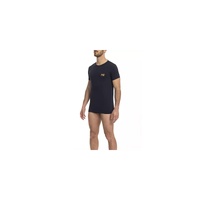 Cavalli Class Men's Blue Cotton T-Shirt