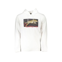 Cavalli Class Men's White Cotton Sweater