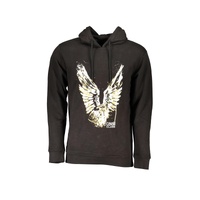 Cavalli Class Men's Black Cotton Sweater