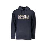 Cavalli Class Men's Blue Cotton Sweater