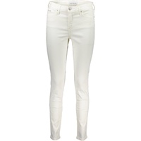 Calvin Klein Women's White Cotton Jeans & Pant