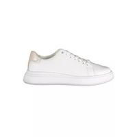 Calvin Klein Women's White Polyester Sneaker