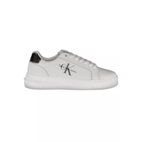 Calvin Klein Women's White Polyester Sneaker