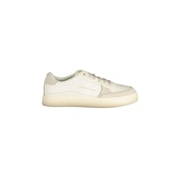 Calvin Klein Men's White Polyester Sneaker