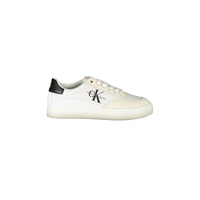 Calvin Klein Women's White Polyester Sneaker