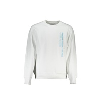 Calvin Klein Men's White Cotton Sweater