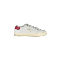 Calvin Klein Men's White Polyester Sneaker