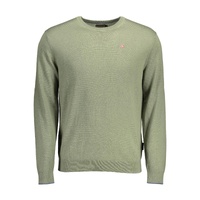 Napapijri Men's Green Wool Shirt