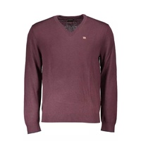 Napapijri Men's Red Wool Shirt